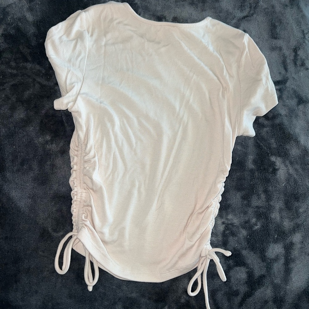 Princess Polly Evant Tee in Cream Size 6 - Picture 9 of 12